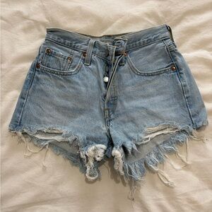 Levi's Denim High-Waisted Women Shorts